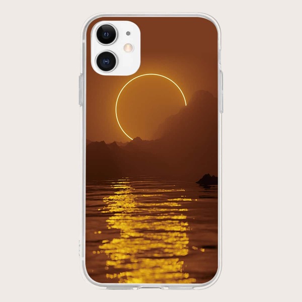 

Landscape Print Phone Case, Multicolor