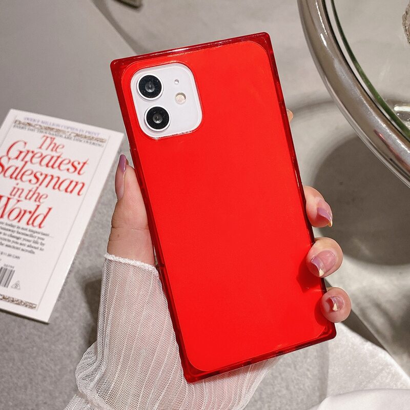 

Plain Phone Case, Red