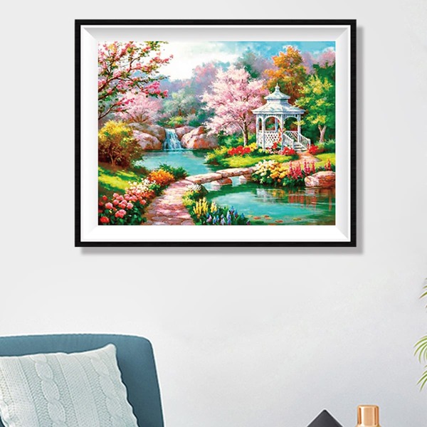 

Scenery Pattern Diamond Painting Without Frame, Multicolor