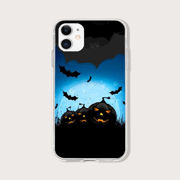 

Halloween Cartoon Pumpkin Phone Case, Multicolor