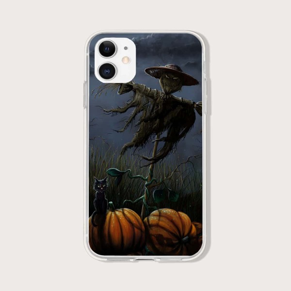 

Halloween Cartoon Pumpkin Phone Case, Multicolor