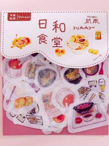 40入混款隨機圖案貼紙 學用品 - 彩色 - 查看 5