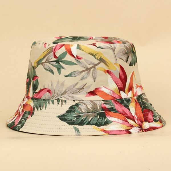 

Flower Print Bucket Hat, Multicolor