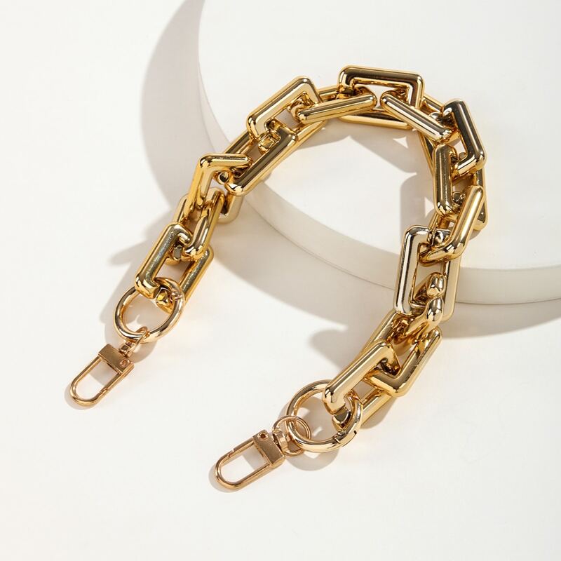 

Minimalist Chain Bag Charm, Gold