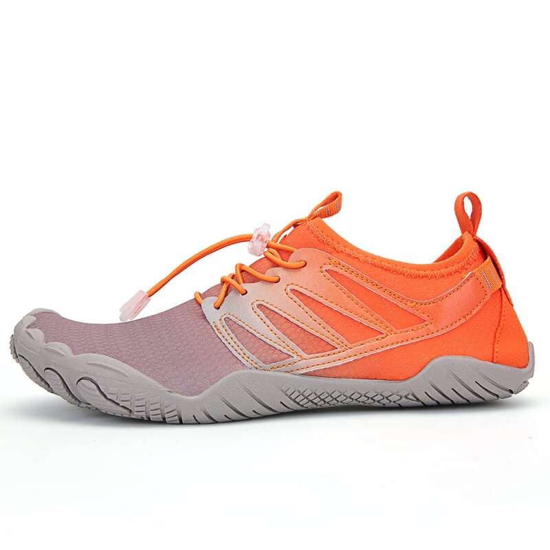 

Guys Ombre Pattern Breathable Lace-up Front Water Shoes, Orange