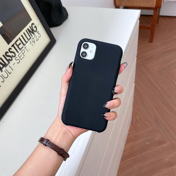 

Plain Phone Case, Black