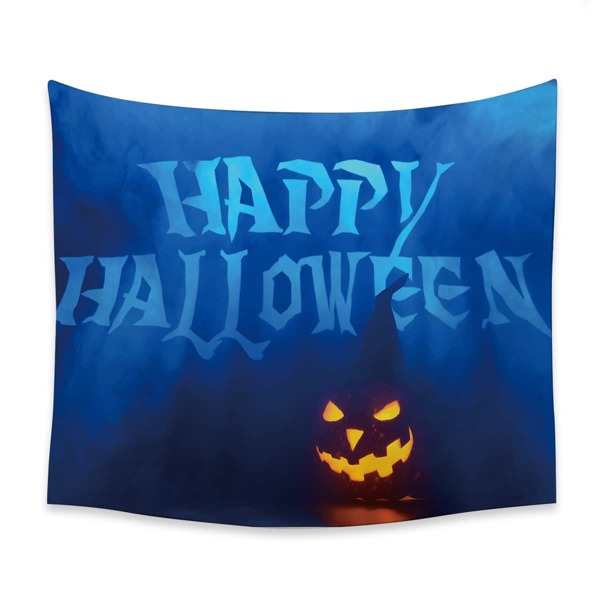 

Halloween Pumpkin Tapestry, Multicolor