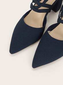 CUCCOO BASICS Zapatos de tacón minimalistas de punta fina con correa de tobillo para zapatos de verano de vacaciones, zapatos elegantes de tacón para el regreso a la escuela, zapatos de estudiante universitaria, zapatos de Navidad, otoño y Año Nuevo