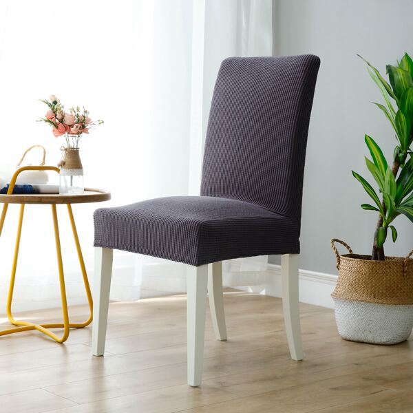 

Plain Stretchy Chair Cover, Grey