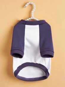 Letter Graphic Pet Tee