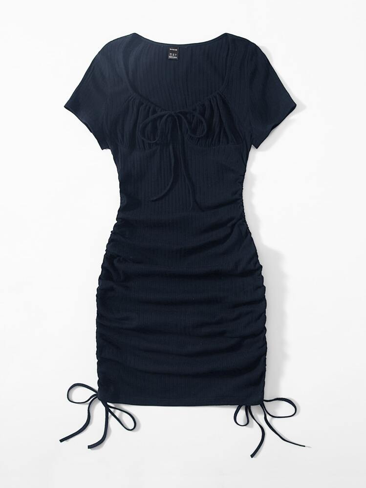 shape navy ruched side strappy bodycon dress shape navy ruched side strappy bodycon dress , size
