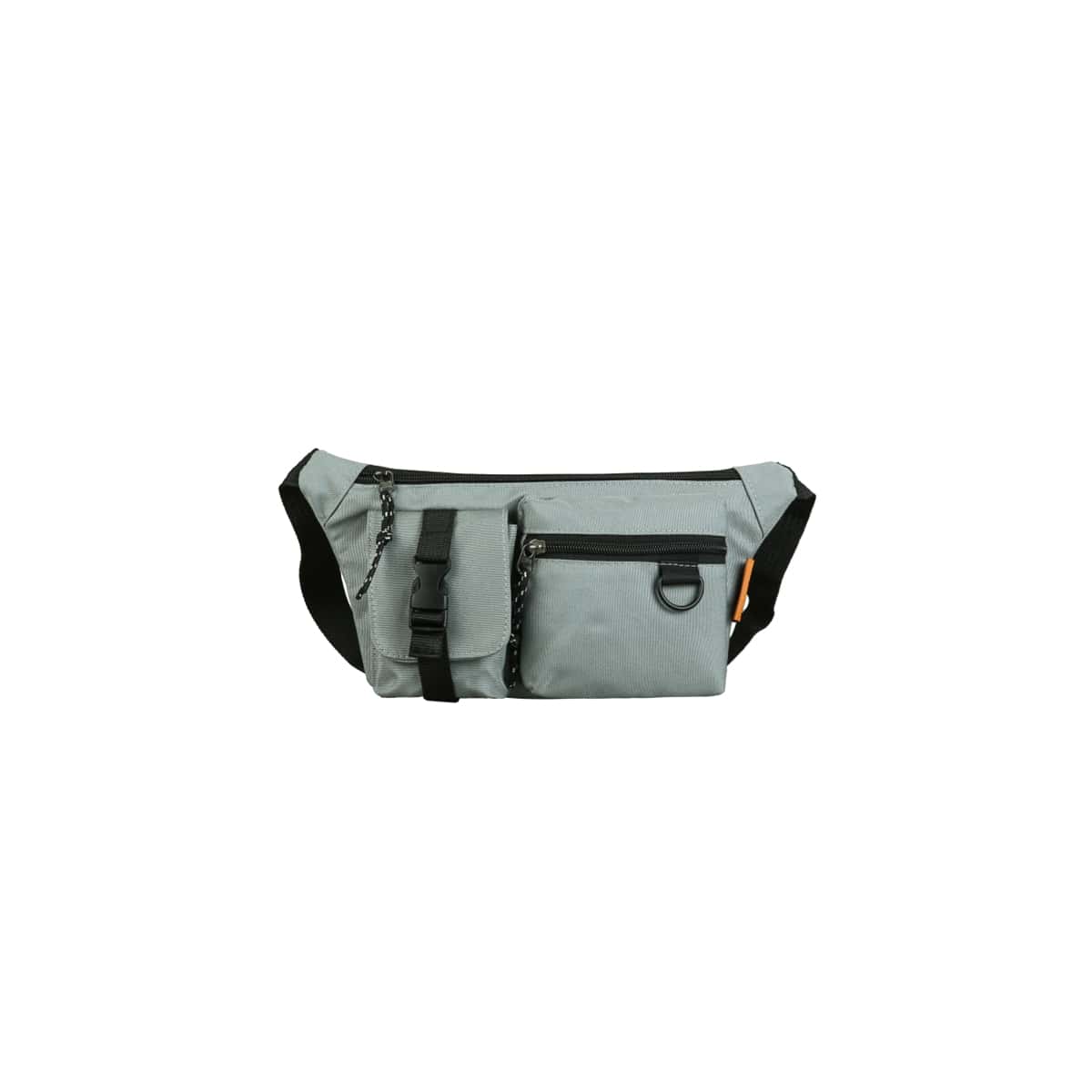 

Guys Zip Front Fanny Pack, Grey