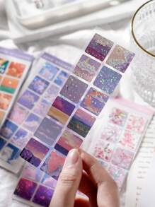 1入組隨機圖案貼紙 - 彩色 - 查看 2