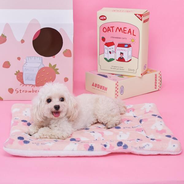 

Cartoon Graphic Pet Crate Mat, Multicolor