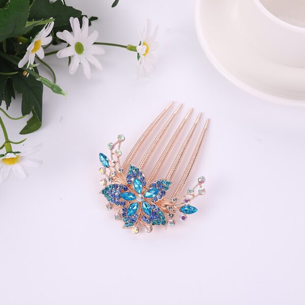 

Rhinestone Decor Hair Pin, Blue