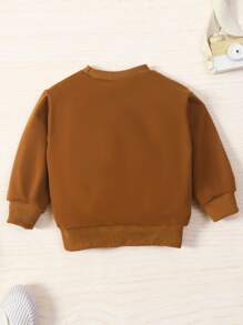 Baby Letter Graphic Sweatshirt