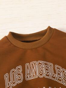 Baby Letter Graphic Sweatshirt