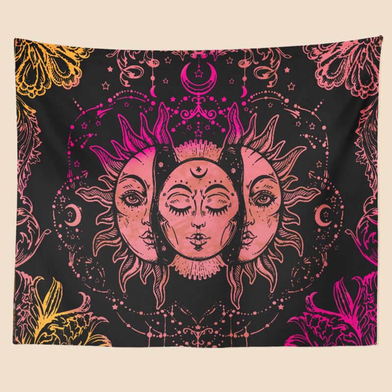 

Sun Print Tapestry, Multicolor