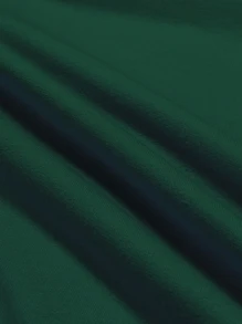 Manfinity Áo nỉ Nam Đồ họa Lá thư Giải trí - Màu xanh lá cây đậm - Xem 5