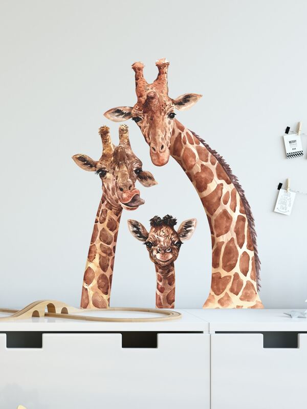 Giraffe Print Wall Sticker Shein Asia - Giraffe Pattern Wall Stickers Giraffe Print Wall Sticker Shein Asia - Giraffe Pattern Wall Stickers