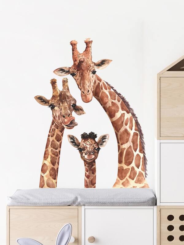 Giraffe Print Wall Sticker Shein Uk - Giraffe Print Wall Stickers Giraffe Print Wall Sticker Shein Uk - Giraffe Print Wall Stickers