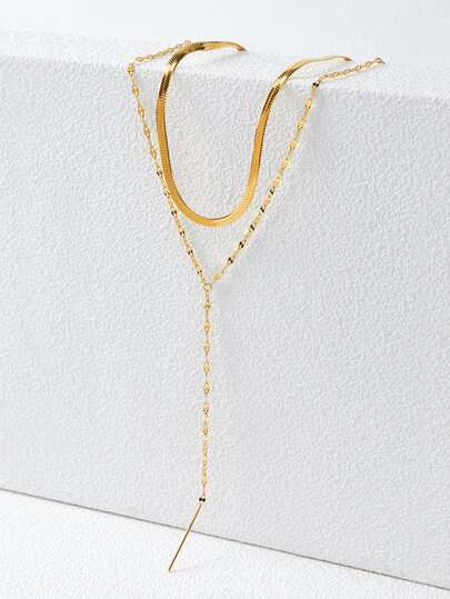 MOTF PREMIUM Colar em camadas Simples