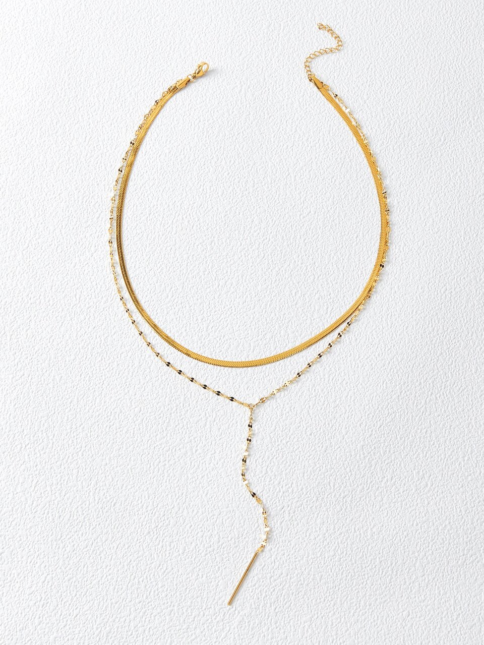 SIMPLE LAYERED NECKLACE