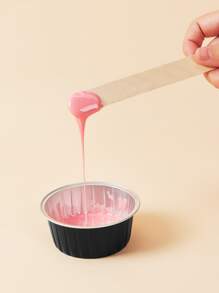 SHEIN BASIC LIVING 50pcs Disposable Wax Applicator Stick - Apricot - View 5