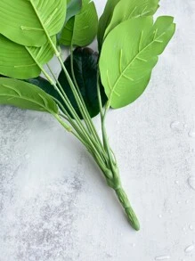 1入組人造盆栽樹葉 - 綠色 - 查看 5