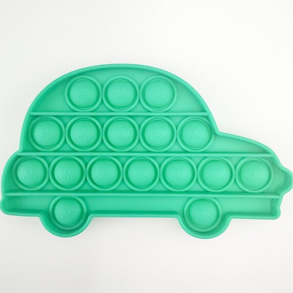 

Car Shaped Push Pop Bubble, Green