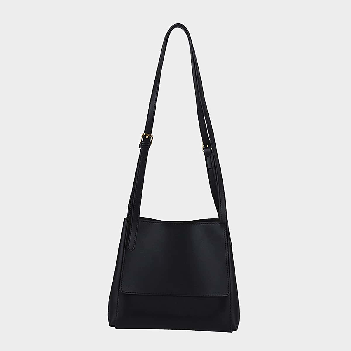 

Minimalist Crossbody Bag, Black