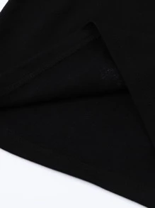 Áo nỉ in hình bướm cho bé gái - màu đen - Xem 5