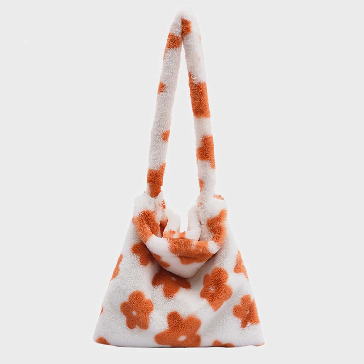 

Flower Graphic Shoulder Bag, Multicolor