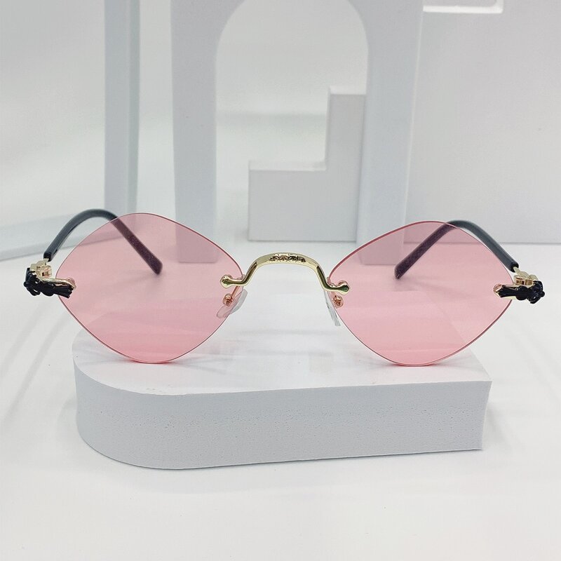 

Rimless Tinted Lens Sunglasses
