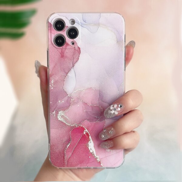 

Marble Pattern Phone Case, Multicolor