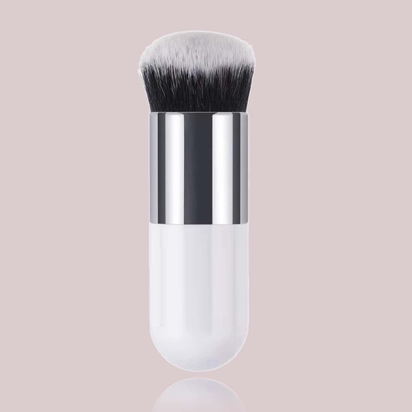 

1pc Minimalist Makeup Brush, White