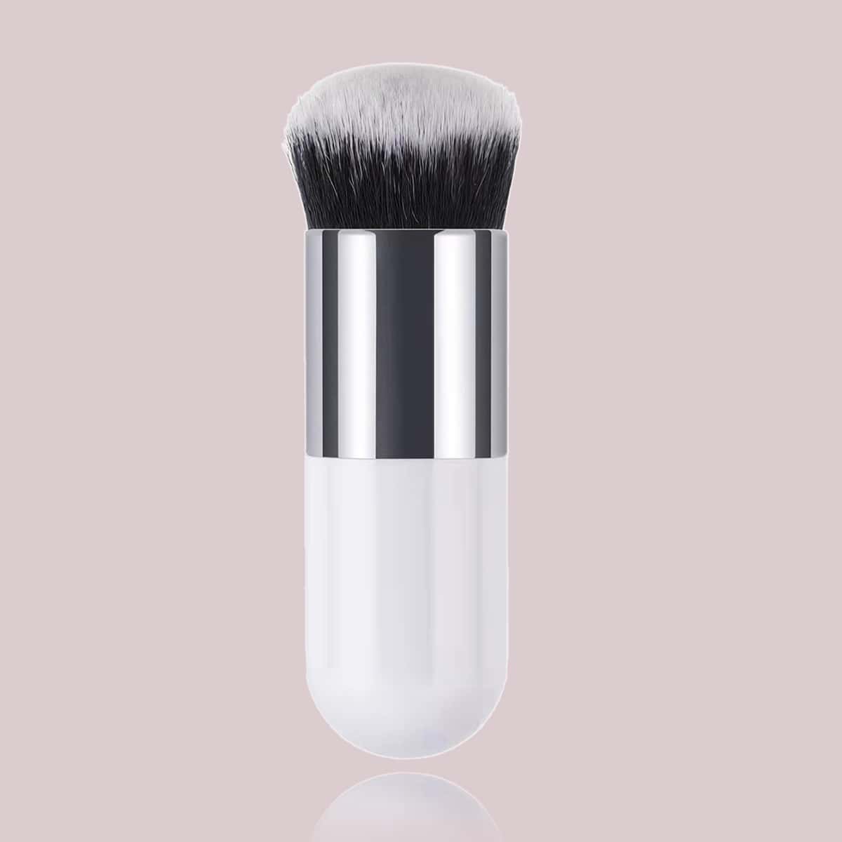 

1pc Minimalist Makeup Brush, White