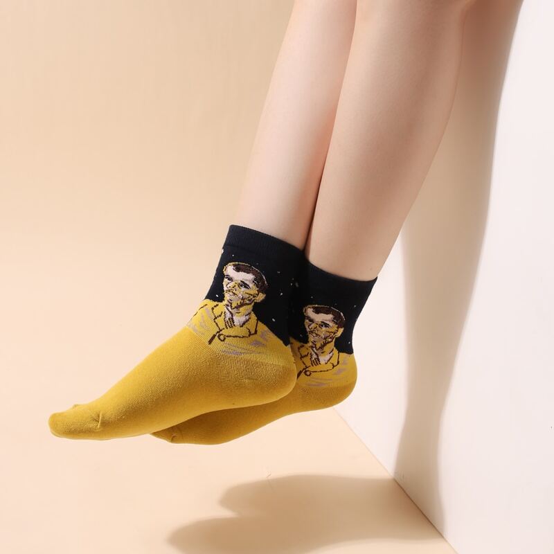 

Figure Graphic Socks, Multicolor