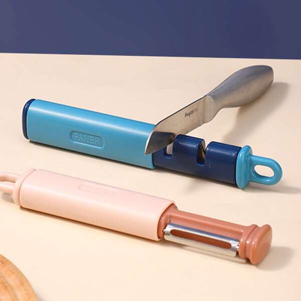 

1pc Random Color Multifunction Peeler, Multicolor