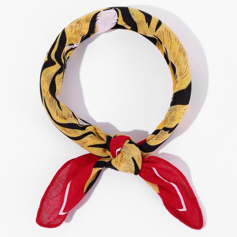 

Animal Pattern Bandana, Multicolor