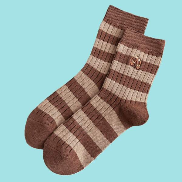 

Men Two Tone Crew Socks, Multicolor