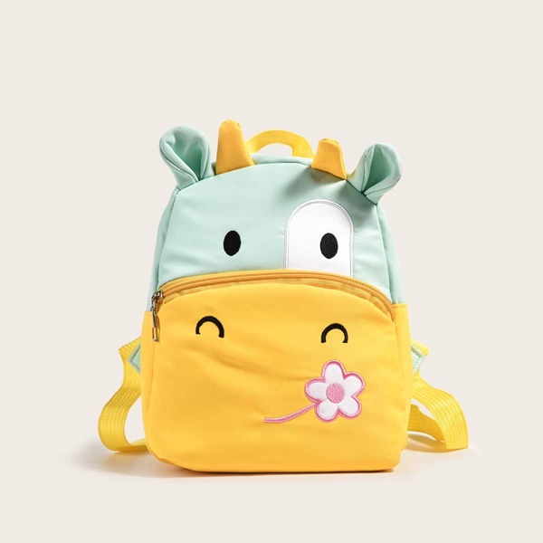 

Cartoon Design Zip Backpack, Multicolor
