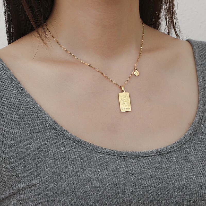 

Constellation Graphic Chain Necklace, Gold