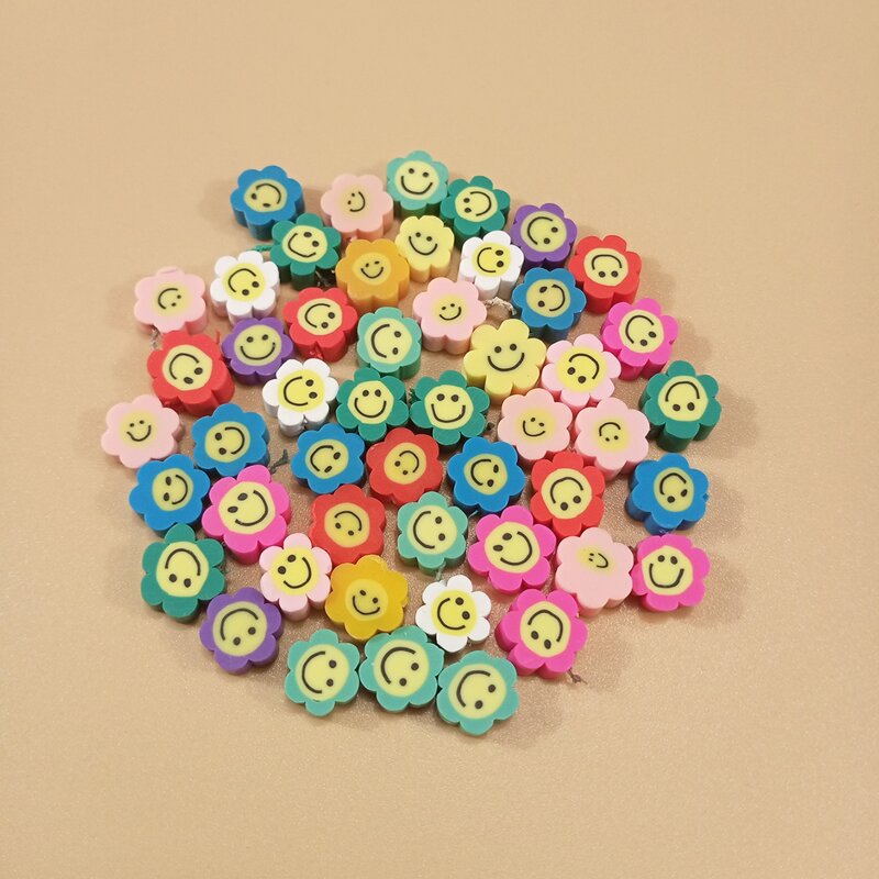 

50pcs Random Floral DIY Jewelry Accessory, Multicolor