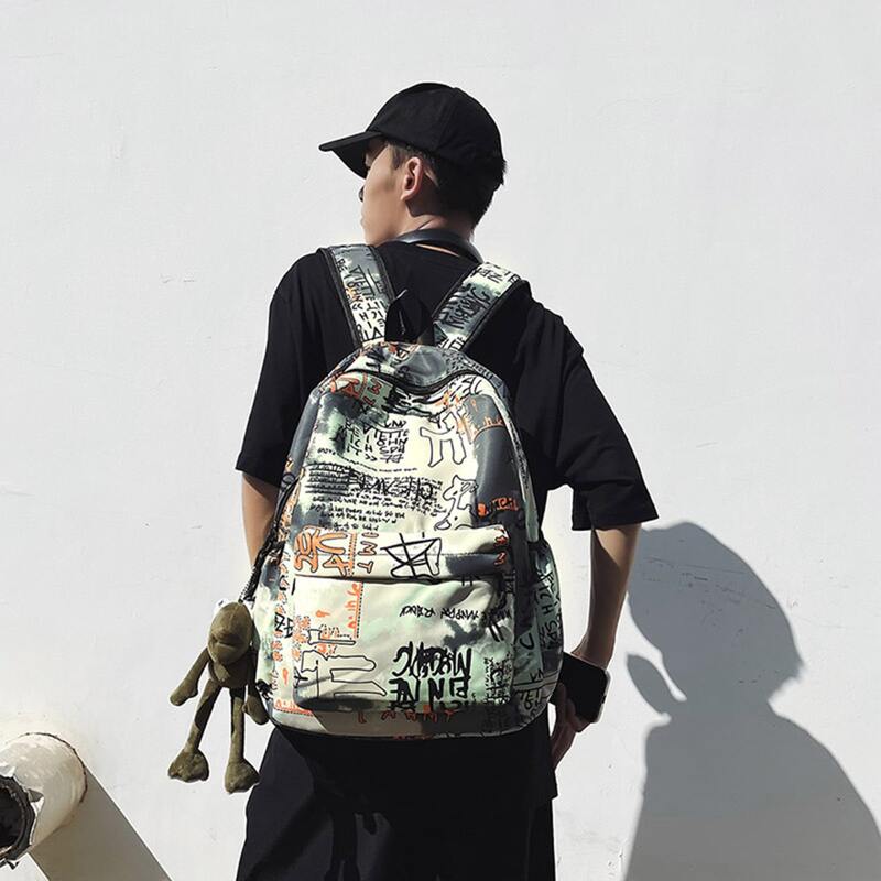 

Guys Letter Graphic Backpack, Green