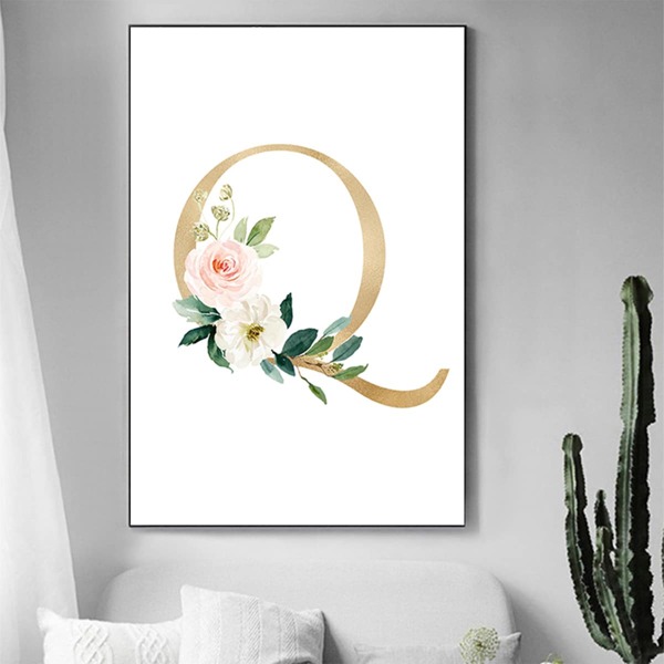 

Letter Graphic DIY Diamond Painting Without Frame, Multicolor