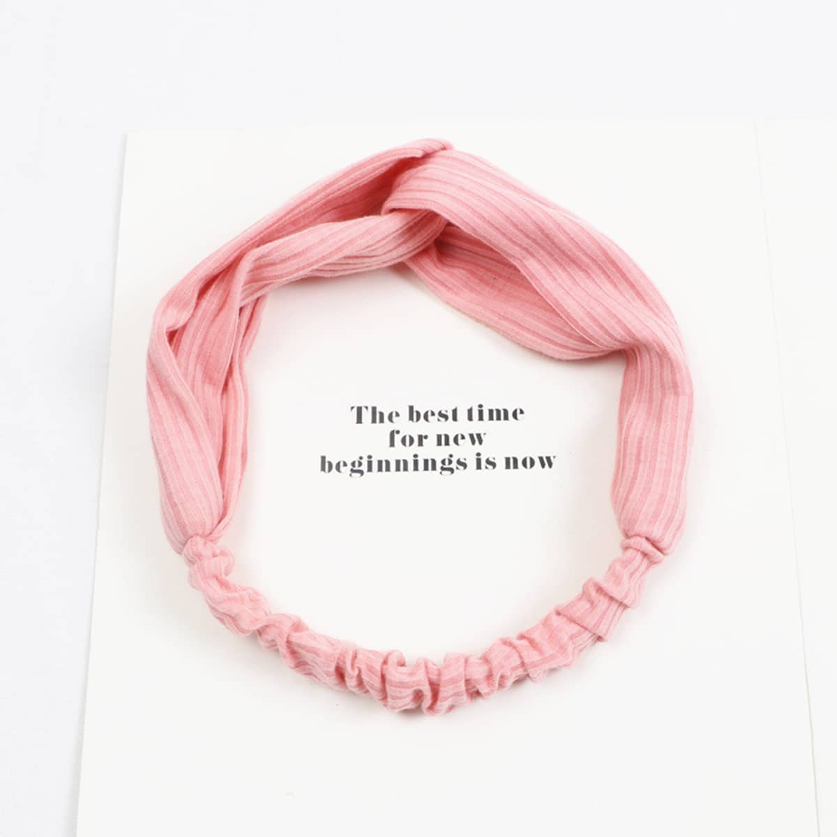 

1pc Plain Hair Band, Baby pink