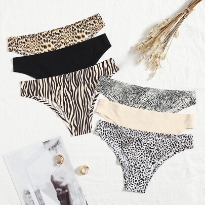 6pack No Show Panty Set