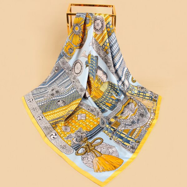 

Floral Print Bandana, Multicolor