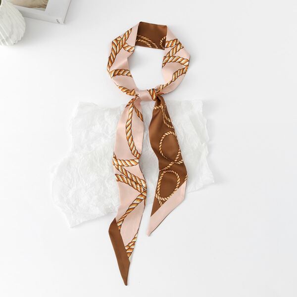 

Rope Print Hair Band, Multicolor